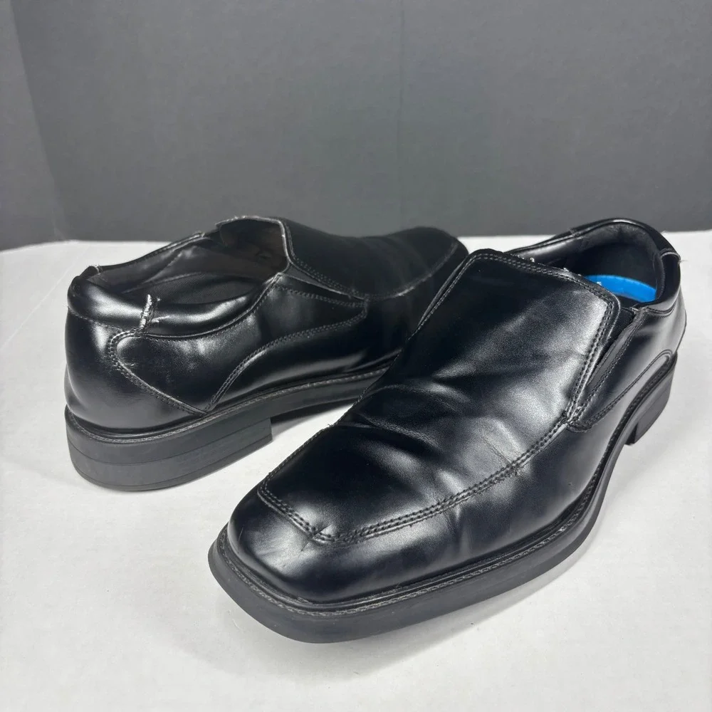 Dockers Lawton Mens Black Slip On Dress Shoes Slip Resistant Loafers 9M 90-36974